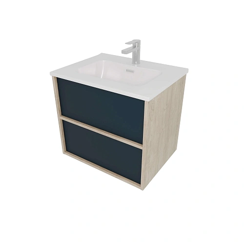 Тумба с раковиной Aquatek ЛИБРА 60см AQ66060-DO-MG серый мат Тумба с раковиной Aquatek ЛИБРА 60см AQ66060-DO-MG серый мат