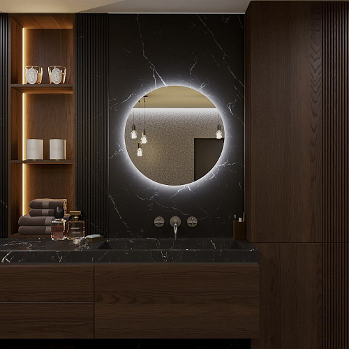 Зеркало Teso azaro easy Verum E0388 c LED-подсветкой, 800x800 Зеркало Teso azaro easy Verum E0388 c LED-подсветкой, 800x800