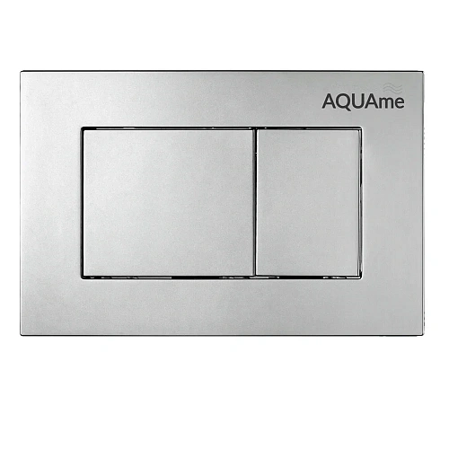 Клавиша смыва AQUAme AQM4102S сатиновый Клавиша смыва AQUAme AQM4102S сатиновый