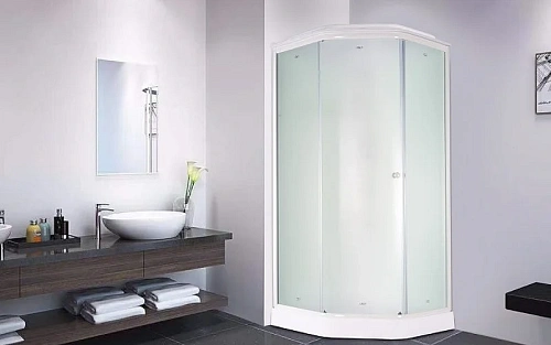Душевая кабина Parly P911F 900x900 профиль белый, стекло матовое Душевая кабина Parly P911F 900x900 профиль белый, стекло матовое