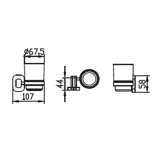 Стакан Kaiser Oval KH-2045 Стакан Kaiser Oval KH-2045