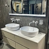 Раковина Boheme Corian 879-50 овальная матовая, Slim 500x350x135 Раковина Boheme Corian 879-50 овальная матовая, Slim 500x350x135