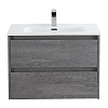 Картинка анонса товара «тумба под раковину belbagno kraft-600-2c-so-cg cemento grigio подвесная 600x460»