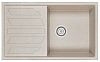 Кухонная мойка Granula 8601, ПИРИТ, кварц 860х500