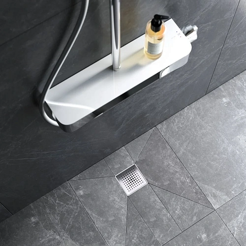 Душевой трап AM.PM Master Flow W01BD-P11-010-01SB Cut Gradient 10см сталь матовая Душевой трап AM.PM Master Flow W01BD-P11-010-01SB Cut Gradient 10см сталь матовая