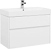 Тумба под раковину Aquanet Бруклин 85 белый 00203960
