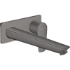 Смеситель для раковины Hansgrohe Talis E настенный с длинным изливом 71734340, шлифованный черный хр