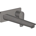 Смеситель для раковины Hansgrohe Talis E настенный с длинным изливом 71734340, шлифованный черный хр Смеситель для раковины Hansgrohe Talis E настенный с длинным изливом 71734340, шлифованный черный хр
