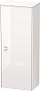 Картинка анонса товара «шкаф-пенал duravit brioso br1311r1022 52 см белый глянцевый»