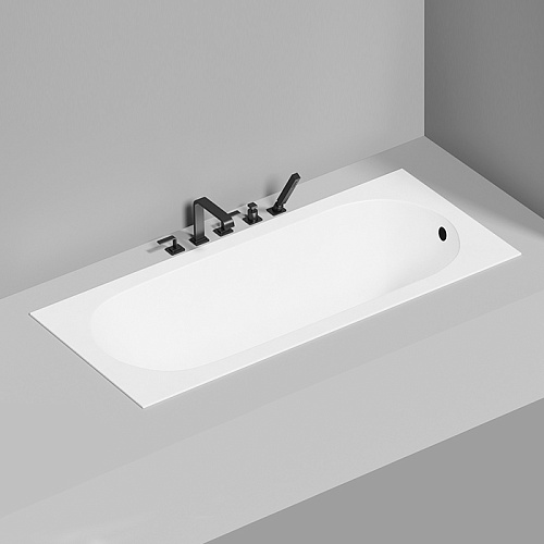 Ванна из искусственного камня LOFO KIT 180x80 UM12323 Solid Surface белый Ванна из искусственного камня LOFO KIT 180x80 UM12323 Solid Surface белый