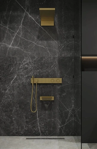 Душевая система Boheme ZODIAC Gun Metal встраиваемая 132-2-GM Душевая система Boheme ZODIAC Gun Metal встраиваемая 132-2-GM