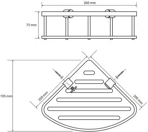 Полка Bemeta CYTRO 146208376 Полка Bemeta CYTRO 146208376