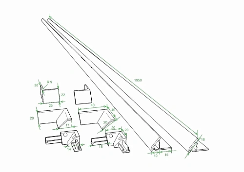 Бордюр декоративный для ванн и поддонов Aquatek DEKOR-0000001 195 см, белый глянцевый, комплект Бордюр декоративный для ванн и поддонов Aquatek DEKOR-0000001 195 см, белый глянцевый, комплект