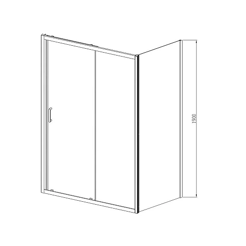 Душевой уголок Vincea Alpha VSR-3AL8014CL, 1400x800, хром, стекло прозрачное Душевой уголок Vincea Alpha VSR-3AL8014CL, 1400x800, хром, стекло прозрачное