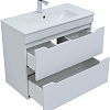Тумба под раковину Aquanet Практика 80 белый матовый 00330459 напольная/подвесная Тумба под раковину Aquanet Практика 80 белый матовый 00330459 напольная/подвесная