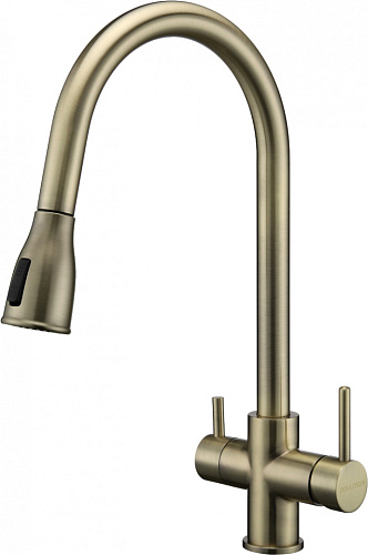 Смеситель для кухни Paulmark Lange бронза La214212-BR Смеситель для кухни Paulmark Lange бронза La214212-BR