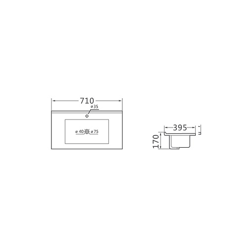 Раковина Vincea VBS-13970S1 керамическая, цвет белый Раковина Vincea VBS-13970S1 керамическая, цвет белый