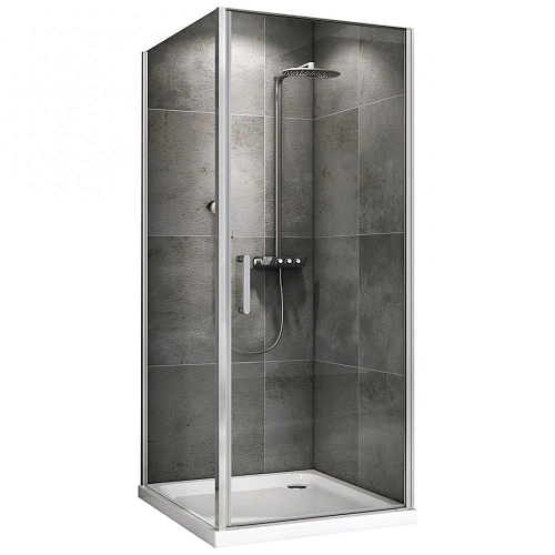 Душевой уголок ABBER Sonnenstrand AG04100-S70 100x70 см универсальный, профиль хром, стекло прозрачное Душевой уголок ABBER Sonnenstrand AG04100-S70 100x70 см универсальный, профиль хром, стекло прозрачное