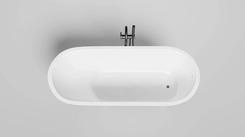 Ванна из искусственного камня Salini ORNELLA 170х75 102311G S-Sense Ванна из искусственного камня Salini ORNELLA 170х75 102311G S-Sense