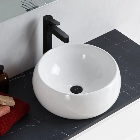 Раковина BelBagno BB1065 400x400 белый Раковина BelBagno BB1065 400x400 белый