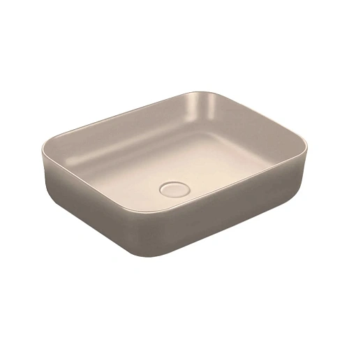 Раковина Vincea VBS-105MC, 500*390*130, накладная, цвет капучино матовый Раковина Vincea VBS-105MC, 500*390*130, накладная, цвет капучино матовый