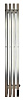 Картинка анонса товара «полотенцесушитель электрический teso azaro stick cube 12sf4nb 1200x180 никель»
