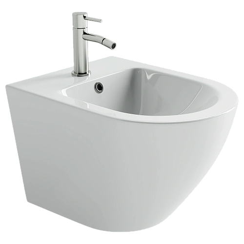 Биде подвесное Ceramica Nova Альба Alba CN11006 белый Биде подвесное Ceramica Nova Альба Alba CN11006 белый