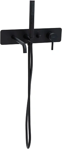 Смеситель для ванны Allen Brau Priority 5.31A05-31 (с внутренней частью) черный матовый Смеситель для ванны Allen Brau Priority 5.31A05-31 (с внутренней частью) черный матовый