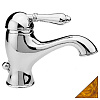 Картинка анонса товара «смеситель для раковины nicolazzi classico 3402 gb 75 гальваническое золото 3402gb75»