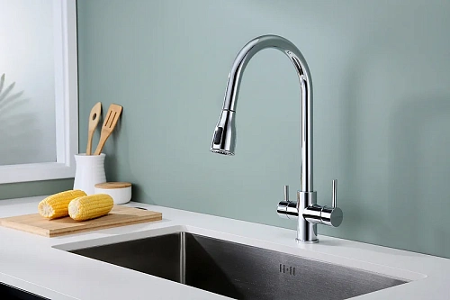 Смеситель для кухни Paulmark Lange хром La214212-CR Смеситель для кухни Paulmark Lange хром La214212-CR