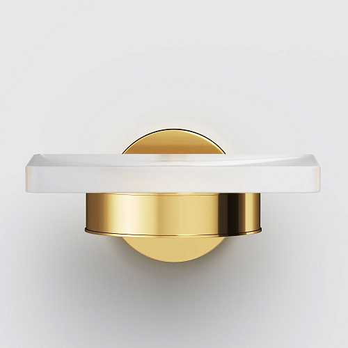 Мыльница AM.PM X-Joy A85A34299 стеклянная золото Мыльница AM.PM X-Joy A85A34299 стеклянная золото