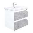 Тумба под раковину Onika ФРИДОМ 60.13 бетон светлый 106119 Тумба под раковину Onika ФРИДОМ 60.13 бетон светлый 106119