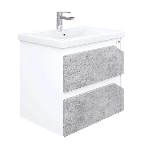 Тумба под раковину Onika ФРИДОМ 60.13 бетон светлый 106119 Тумба под раковину Onika ФРИДОМ 60.13 бетон светлый 106119