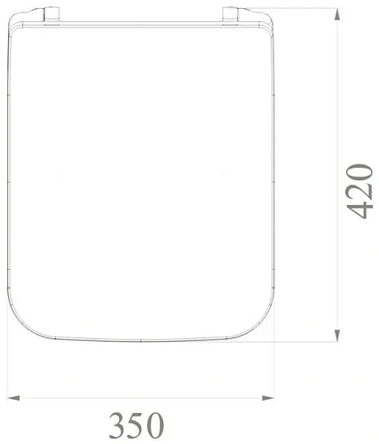 Крышка-сиденье Boheme Vogue (петли хром) микролифт 947-CR Крышка-сиденье Boheme Vogue (петли хром) микролифт 947-CR