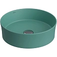 Раковина BERGES Ego SL накладная, Ø 38 см, матовый темно-зеленый 181271 Раковина BERGES Ego SL накладная, Ø 38 см, матовый темно-зеленый 181271