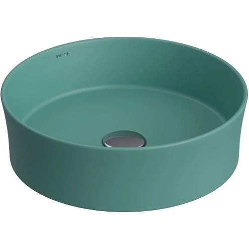 Раковина BERGES Ego SL накладная, Ø 38 см, матовый темно-зеленый 181271 Раковина BERGES Ego SL накладная, Ø 38 см, матовый темно-зеленый 181271