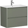 Тумба под раковину Allen Brau Gravity 80 1.370009.CGM олива матовый
