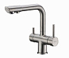 Картинка анонса товара «смеситель для кухни wasserkraft a8027 под фильтр никель»