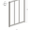 Душевая дверь Ambassador Forsa 17021104NX (1300x1950) Душевая дверь Ambassador Forsa 17021104NX (1300x1950)