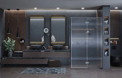 Душевой уголок Ambassador Diamond 12011107R (1200x800x2000) Душевой уголок Ambassador Diamond 12011107R (1200x800x2000)