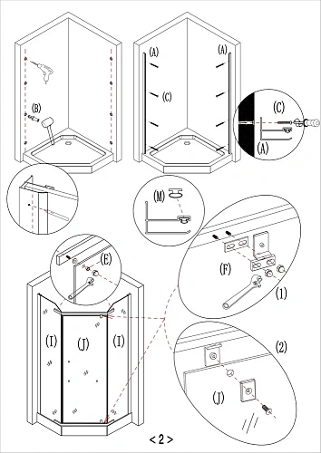 Душевой уголок Taliente 100x100x195см, пятиугольный, распашной, прозр.стекло 6мм, хром.профиль TA-10103-1CP Душевой уголок Taliente 100x100x195см, пятиугольный, распашной, прозр.стекло 6мм, хром.профиль TA-10103-1CP