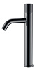 Картинка анонса товара «смеситель для раковины boheme stick shine gun metal высокий с ручкой touch 122-sgm.2 графит глянец»