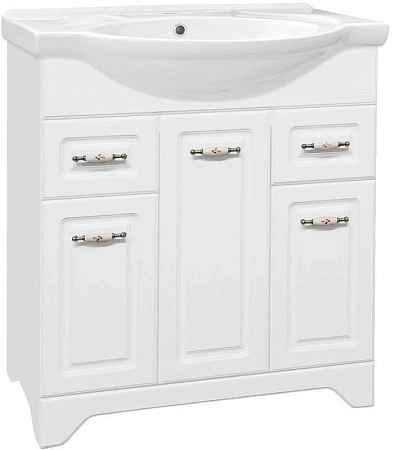 Тумба под раковину Style Line Олеандр-2 75 (2ящ.) ЛС-00000048 Тумба под раковину Style Line Олеандр-2 75 (2ящ.) ЛС-00000048