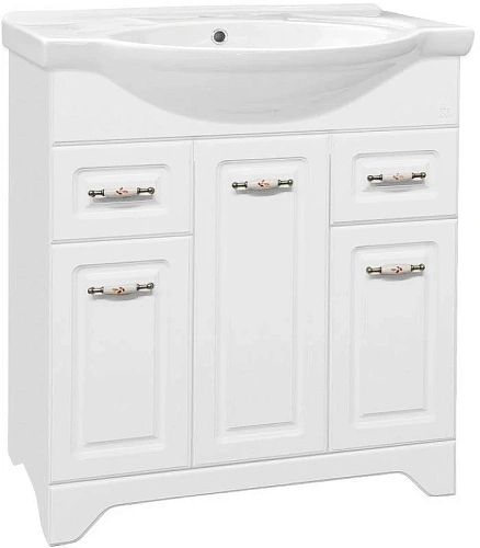 Тумба под раковину Style Line Олеандр-2 75 (2ящ.) ЛС-00000048 Тумба под раковину Style Line Олеандр-2 75 (2ящ.) ЛС-00000048