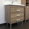 Тумба с раковиной Comforty Никосия 70Н 00-00008854 дуб темный раковина Como 70 Тумба с раковиной Comforty Никосия 70Н 00-00008854 дуб темный раковина Como 70