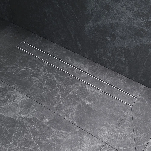 Душевой лоток AM.PM Prime Flow W02SC-U11-080-04SB Flow Tile 80см, сталь матовая Душевой лоток AM.PM Prime Flow W02SC-U11-080-04SB Flow Tile 80см, сталь матовая