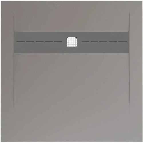 Душевой поддон Allen Brau Infinity 90x90 8.21001-PGM платина Душевой поддон Allen Brau Infinity 90x90 8.21001-PGM платина