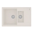 Кухонная мойка Lemark RAMZA 760 врезная из кварцгранита, с крылом, Жасмин 9910040 Кухонная мойка Lemark RAMZA 760 врезная из кварцгранита, с крылом, Жасмин 9910040