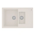 Кухонная мойка Lemark RAMZA 760 врезная из кварцгранита, с крылом, Жасмин 9910040 Кухонная мойка Lemark RAMZA 760 врезная из кварцгранита, с крылом, Жасмин 9910040