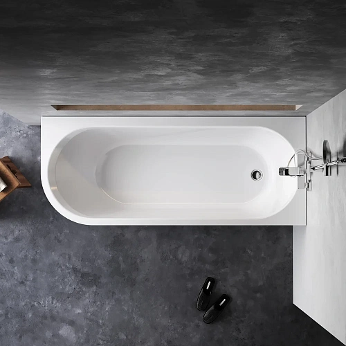 Акриловая ванна AM.PM X-Joy W94A-170R70W-ARP угловая правосторонняя 170x70 см c каркасом и панелью Акриловая ванна AM.PM X-Joy W94A-170R70W-ARP угловая правосторонняя 170x70 см c каркасом и панелью